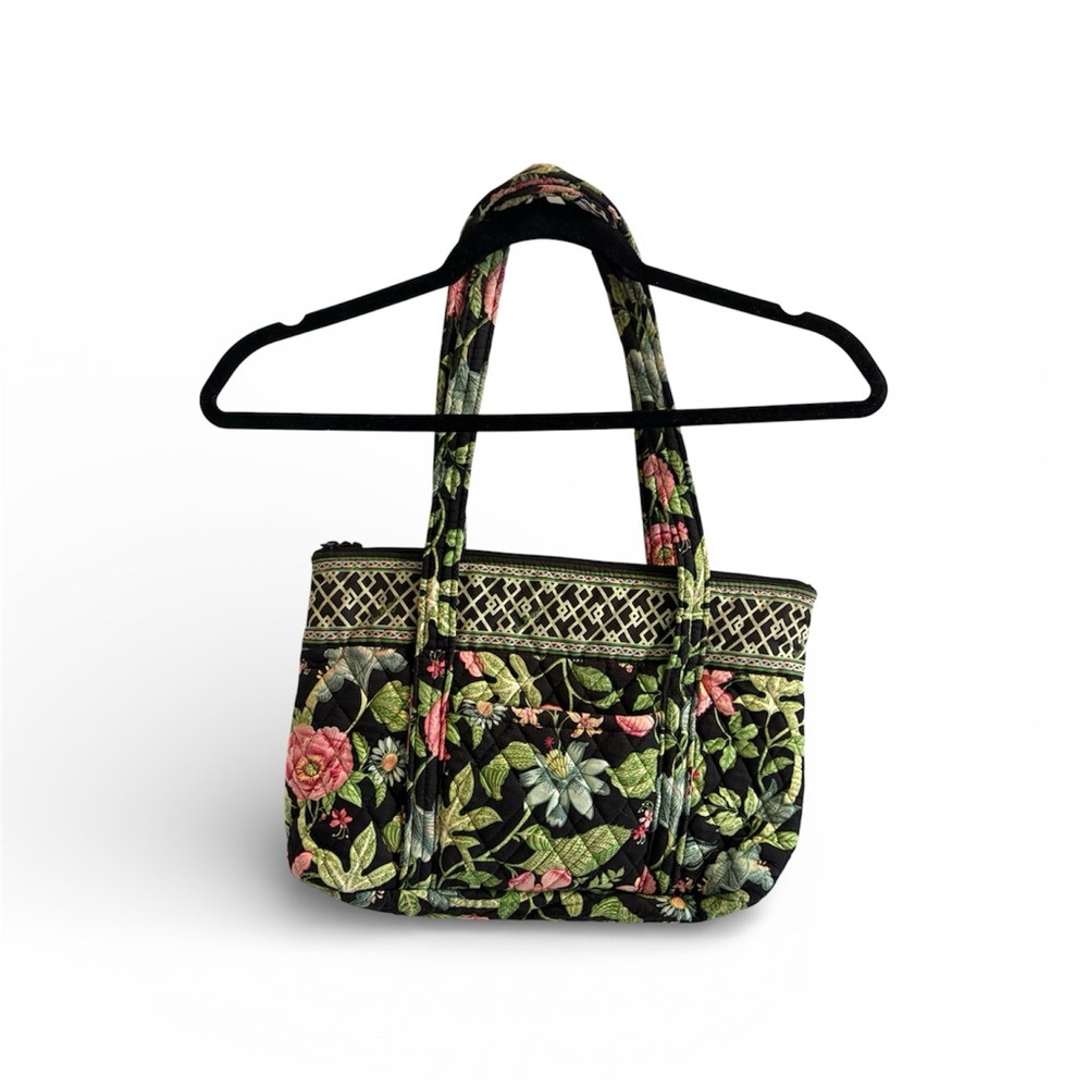 Vera Bradley Botanica Floral Patterned Tote Bag